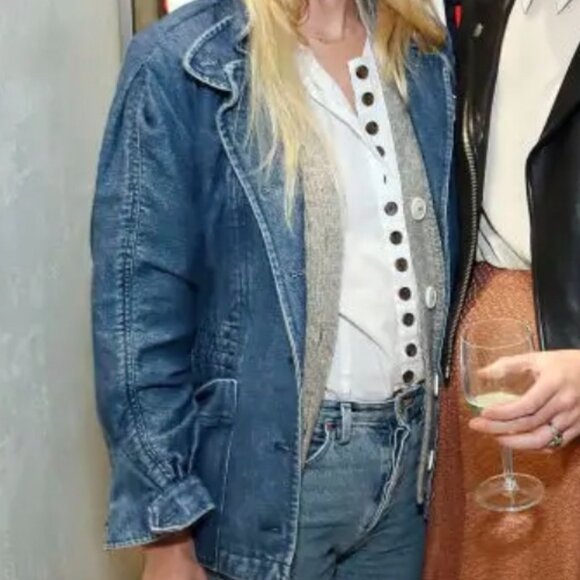 Apiece Apart Utility-Style Denim Jacket - Picture 7 of 7